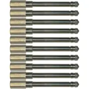Schrader 7381 3-1/16" Metal Truck Valve Extension Pack of 10