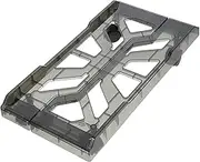 Homoyoyo Stand Wheels Ventilated Computer Tower Holder for Home Office Carbon Steel Mobile CPU Cart with Ample Storage Fit for Computer Cases