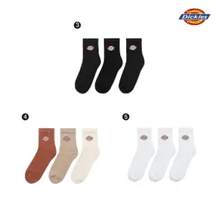 【Dickies】男女款中筒襪/襪子(多款任選)