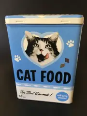 Cat Food Storage Tin - 3L - Nostalgic Art