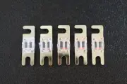 5 PK 80 AMP MINI ANL FUSES NICKEL PLATED INLINE AFC AFS BLADE AUTO CAR MANL80