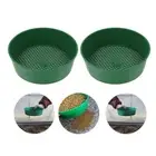 Green Garden Sieve Portable Tool Filter Mesh Soil Sieve Home Planting