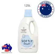 Softly Delicates Laundry Wash Detergent Liquid Sensitive 1.25L
