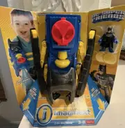 Fisher Price DC Super Friends Imaginext 2-in-1 Batwing 3Inch Figure Has Box Wear
