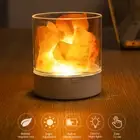 Natural Himalayan Salt Lamp Colour Changing LED Crystal Salt Light Ioniser USB