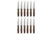 TRENTON ATHENA JUMBO STEAK KNIFE WITH RIVETED HANDLE SET 12