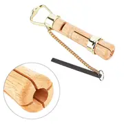 Pool Snooker Billiard Table Cue Tip Tipping Clamp and File Wooden