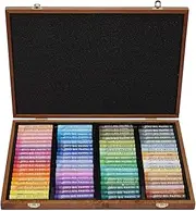 [Mungyo] Gallery Soft Oil Pastels Wood Box Set of 72 - Assorted Colors