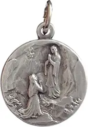 [I G J] Madonna of Lourdes Medal - The Patron Saints Medals