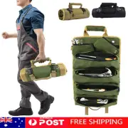 Multi-Purpose Roll Up Tool Bag Wrench Car First Aid Kit Wrap Roll Storage Case