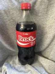 Share a Coke with Brock 2025 Personalized Gift Coca~Cola Bottle 20oz