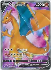 Pokemon - Charizard V - SWSH050 - Full Art - Black Star Promo - Holo Foil Card