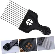 WRITWAA 1PC Wide Tooth Rake Comb for Long Hair Extra Wide Spaced Teeth for Thick Hair Plastic Handle Hairdressing Tool for Adults and Salon Styling Brush