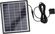 Solar Fountain Pump for Bird Baths and Black Rate Solar Water Pump with Brushless Motor for Garden Decoration and Oxygen Circulation