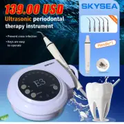 SKYSEA Portable Dental Ultrasonic Piezo Scaler Handpiece fit EMS WOODPECKER E3+