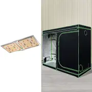 240x120x200CM Green Fingers Grow Tent Light Kit 2200W LED Full Spectrum