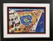 Yuval Mahler "The Cruise" Hand Signed Limited Edition 3D Constructionism Art New