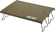 Foldable Camping Table - Aluminum Alloy Camp Folding Table Portable,Outdoor Dining Convenience Lightweight Furniture for Laptop Drinks Food Lamp Supporting