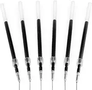 Uni-Ball Jetstream SXN-210 Retractable Pen Refills - 1.0mm Nib - Gel Ink - Black Ink - Pack of 6