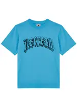 Ice Cream Logo-print Cotton T-shirt - Blue L