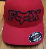 FOX RACING ELLIPSOID FLEXFIT HAT - RED /24421-465-L/XL