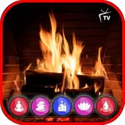 Cozy Fireplace HD: Relaxing Fireplace Sounds & 4K Screensaver for Fire TV