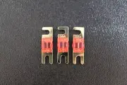 3 PK 150 AMP MINI ANL FUSES NICKEL PLATED INLINE AFC AFS BLADE AUTO CAR MANL150