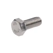 Hex Head Screws Bolts 304 Stainless Steel Metric Flat Hexagon Coarse Threaded Machine Cap Fully Thread Assortment Screw SUS Storage Silver M5x12mm
