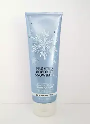 Bath & Body Works FROSTED COCONUT SNOWBALL Ultimate Hydration Body Cream 8 oz