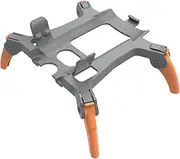 Landing Gear Leg for DJI Air 3 Foldable, Increase Height 30cm Lightweight Drone Accessories Holder Quick Release Height Extender (Orange)