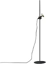 Standing Lamp Modern Creative Floor Lamp Vertical Table Lamp with Foot Control Suitable for Living Room, Dining Room, Study, Bedroom（Black） Bedroom Lamp