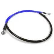 Ballards Yamaha WR250F/450F 19-25 Blue Front Braided Brakeline