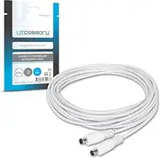 Litcessory Power to Controller Extension Cable for Philips Hue Lightstrip Plus/Gradient LightStrip (7.5m, 1 Pack, White)