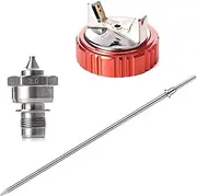 [AeroPro] Tools 2.0mm Needle, Nozzle, Air Cap Set for A610 LVLP Spray Gun, Nozzle Set for Gravity Feed Air Spray Gun