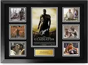 HWC Trading Gladiator 1 Gifts Printed Signed Autograph Picture for Movie Memorabilia Fans - A2 Framed