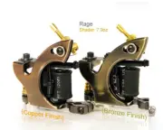 RAGE Iron Tattoo Machine Gun 8 Wrap Coil Liner Shader Color Packer Body Art