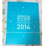 (降價出清) 新增內容照 BTOB 2014 SEASON'S GREETING 年曆