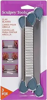 Polyform SCULPEY TOOLS - SUPER SLICER Polymer Clay Accessory, Pack of 3