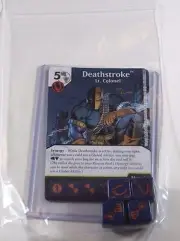 DC Dice Masters Green Arrow Flash * DEATHSTROKE Set RARE Uncommon CUR + 4 DICE