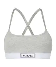 logo jacquard bra 1,2,3,4,5 White