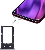 LYX SIM Card Tray + SIM Card Tray for Vivo NEX Dual Display (Black) Highly Recommended (Color : Black)
