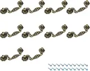 Pull Handles for Dresser Drawers Karcy Kitchen Drawer Pulls 76mm/3" Mounting Hole Distance Dresser Ring Pull Handles Zinc Alloy Pack of 10