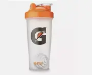 Gatorade "G" BlenderBottle Shaker Bottle, BPA Free, 28 oz, Orange