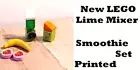 New LEGO Fruit Smoothie Strawberry Banana Lime Green Mixer Blender Vegan Health