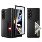 For Samsung Galaxy Z Fold6/Fold5/Fold4 Case with Screen Protector Card Holder