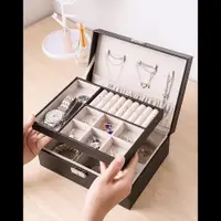 在飛比找蝦皮購物優惠-jewelry storage box earrings b