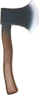 Skeleteen Lumberjack Costume Prop Toy - Wood Look Hatchet Axe Props for Party - 1 Piece, Props