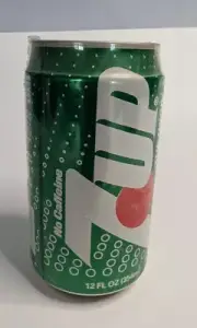 Vintage 7 Up The Uncola Screw Off Top Safe Stash Can NEW Sealed