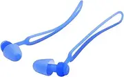 BESPORTBLE 1 Pair Swimming with Cord Ergonomic Underwater Diving for Men Women and Soft Design for Comfort and Safety Blue