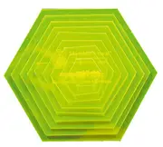 Quilting Patchwork Sewing Template Small Hexagon 1-5inch Matilda's Own